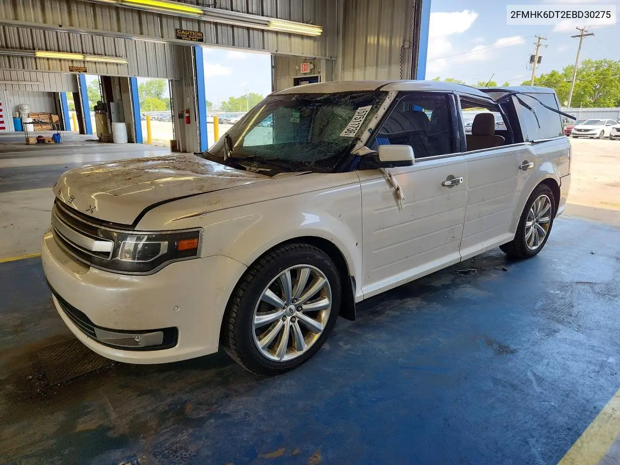 2014 Ford Flex Limited VIN: 2FMHK6DT2EBD30275 Lot: 57511736