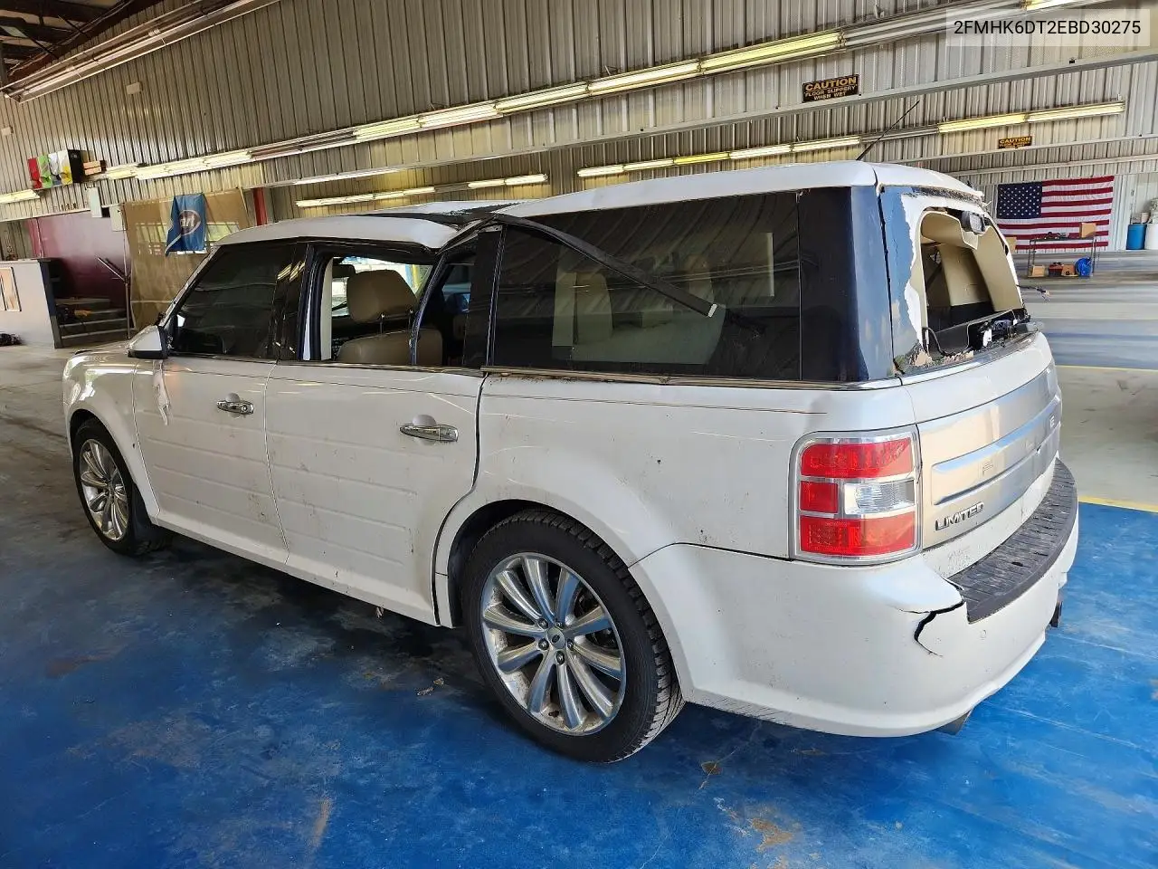 2014 Ford Flex Limited VIN: 2FMHK6DT2EBD30275 Lot: 57511736