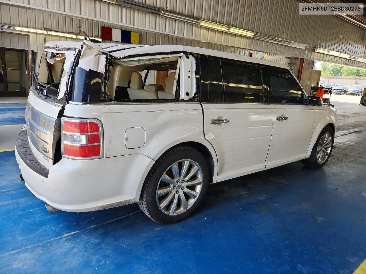 2014 Ford Flex Limited VIN: 2FMHK6DT2EBD30275 Lot: 57511736