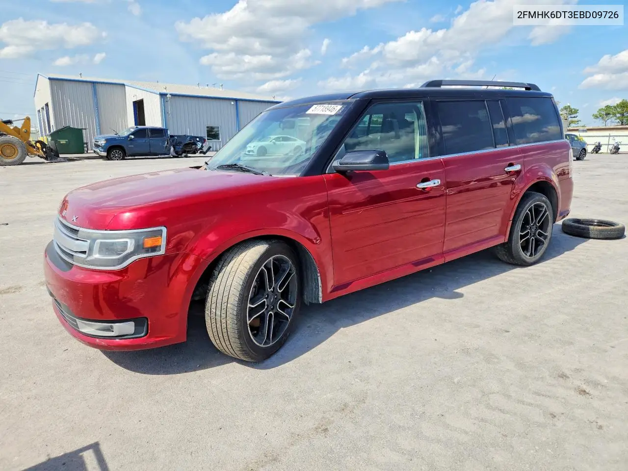 2014 Ford Flex Limited VIN: 2FMHK6DT3EBD09726 Lot: 57718946