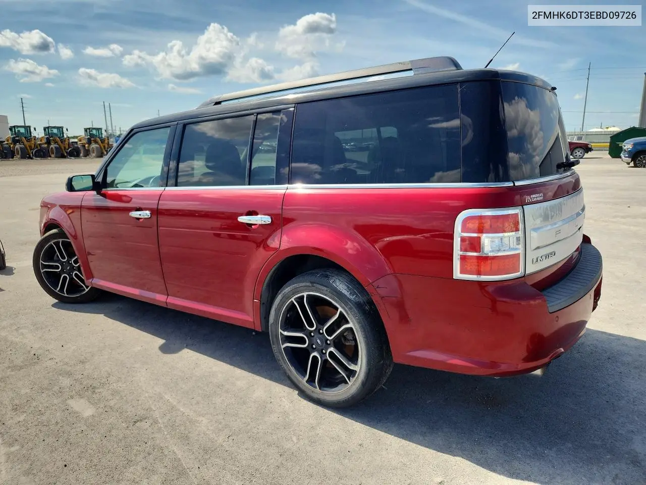 2014 Ford Flex Limited VIN: 2FMHK6DT3EBD09726 Lot: 57718946
