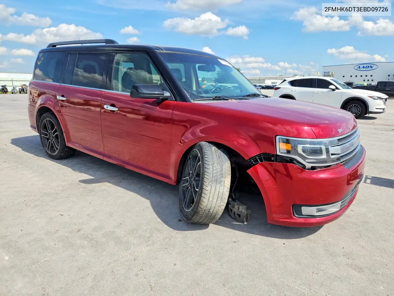2014 Ford Flex Limited VIN: 2FMHK6DT3EBD09726 Lot: 57718946