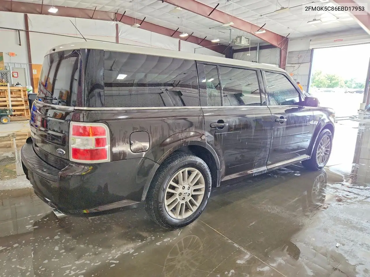 2014 Ford Flex Sel VIN: 2FMGK5C86EBD17953 Lot: 58434006