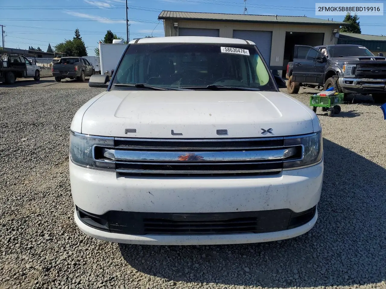 2014 Ford Flex Se VIN: 2FMGK5B88EBD19916 Lot: 58630476