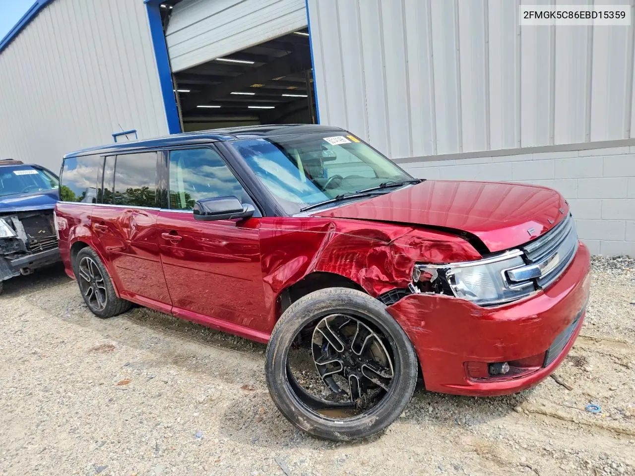 2014 Ford Flex Sel VIN: 2FMGK5C86EBD15359 Lot: 60141496
