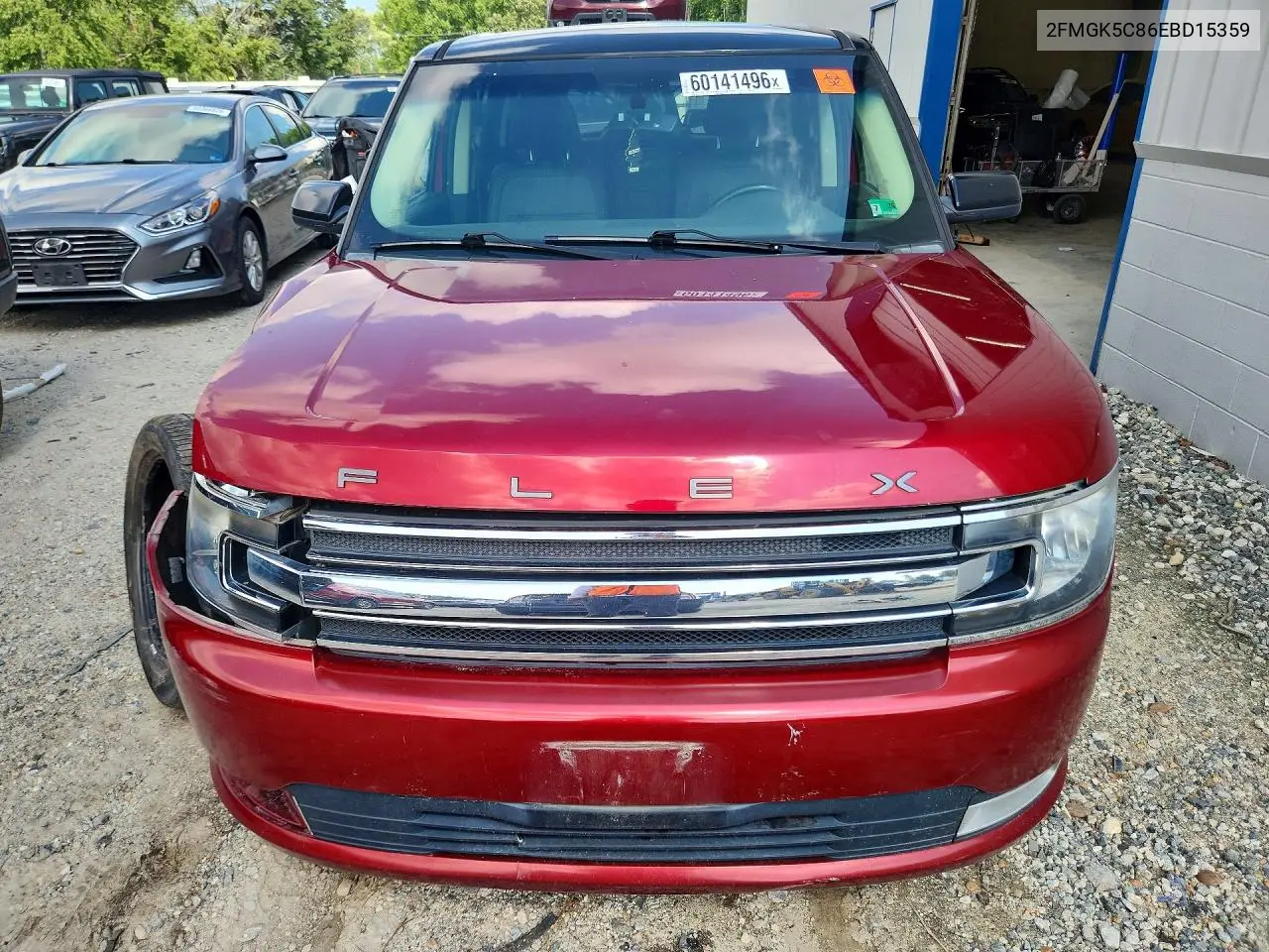 2014 Ford Flex Sel VIN: 2FMGK5C86EBD15359 Lot: 60141496