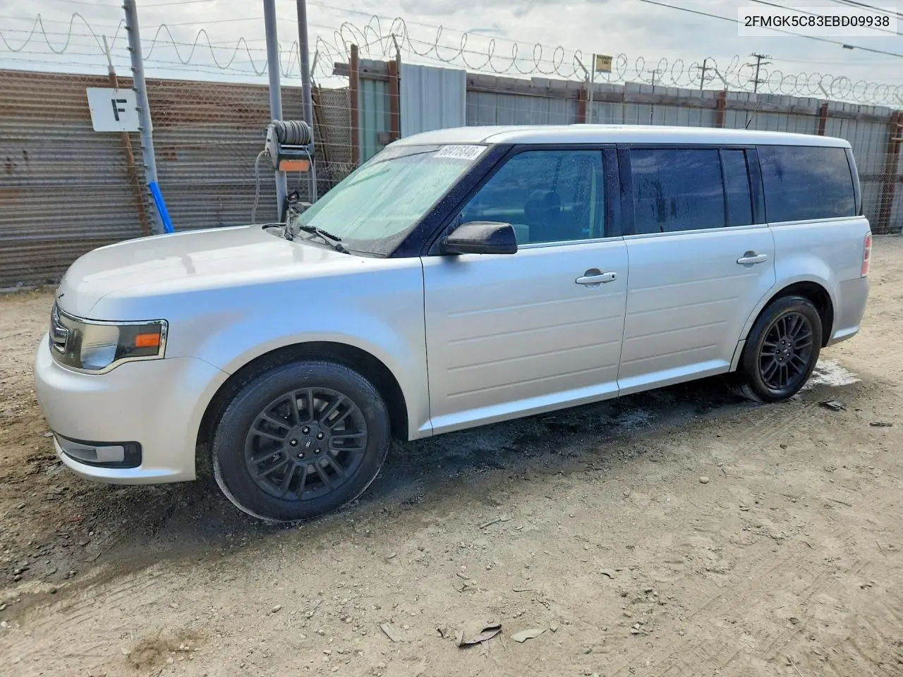 2014 Ford Flex Sel VIN: 2FMGK5C83EBD09938 Lot: 60415846