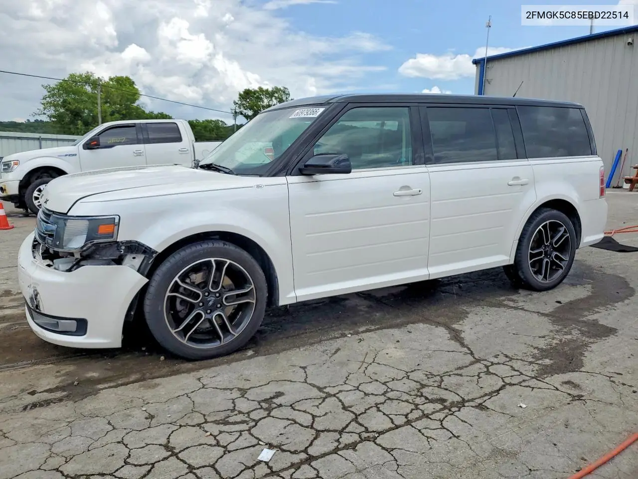2014 Ford Flex Sel VIN: 2FMGK5C85EBD22514 Lot: 60979366
