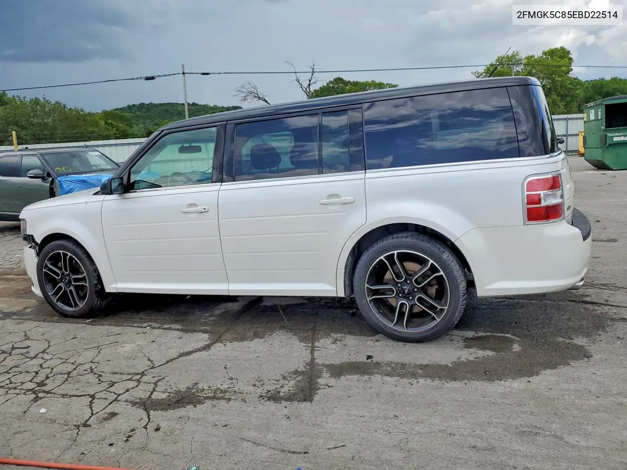 2014 Ford Flex Sel VIN: 2FMGK5C85EBD22514 Lot: 60979366