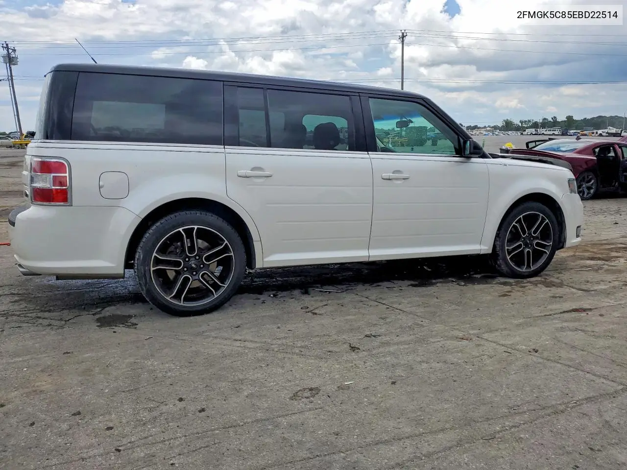 2014 Ford Flex Sel VIN: 2FMGK5C85EBD22514 Lot: 60979366