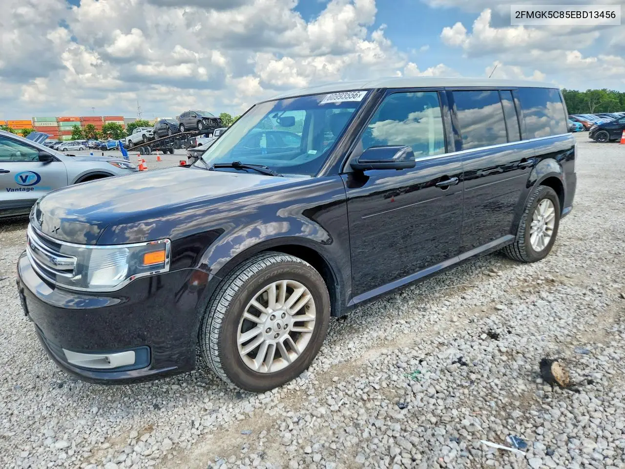 2014 Ford Flex Sel VIN: 2FMGK5C85EBD13456 Lot: 60993556
