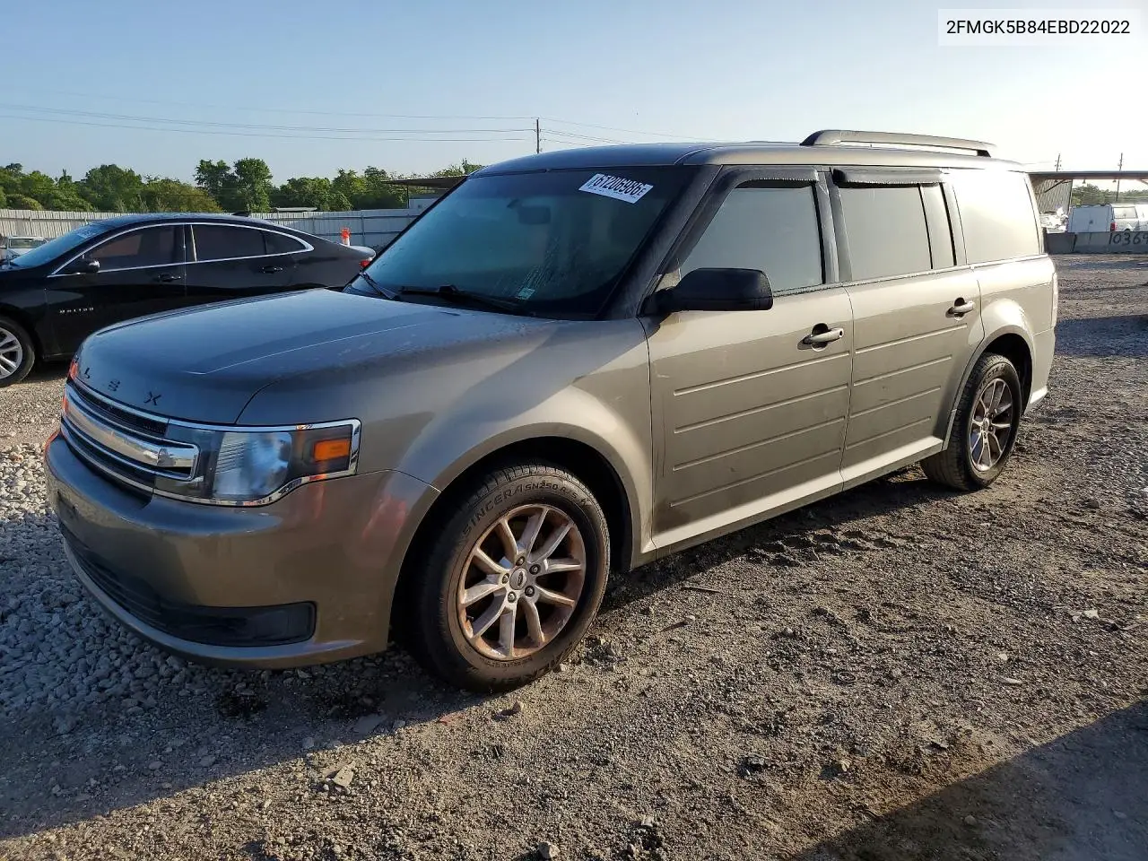2014 Ford Flex Se VIN: 2FMGK5B84EBD22022 Lot: 61206986
