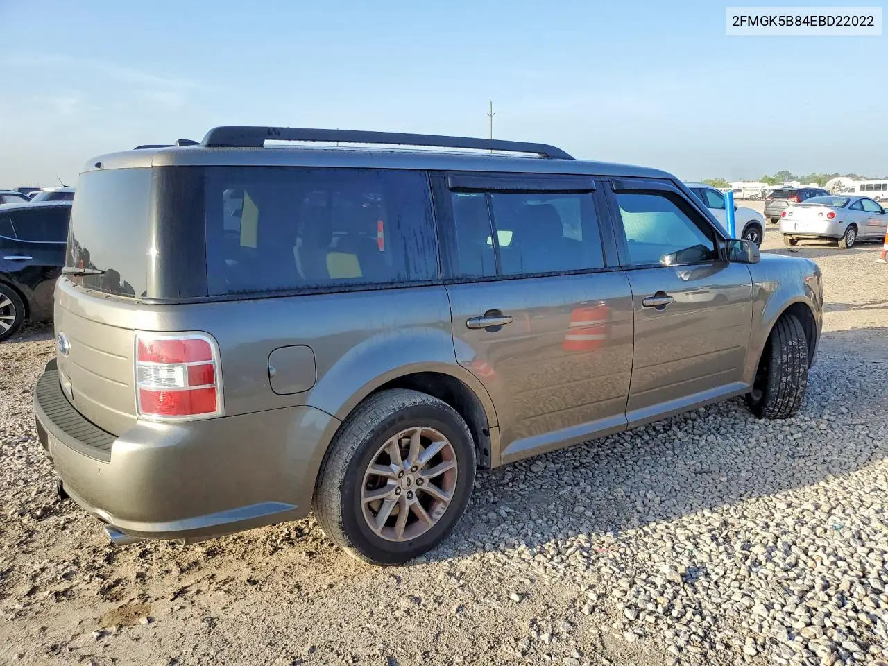 2014 Ford Flex Se VIN: 2FMGK5B84EBD22022 Lot: 61206986