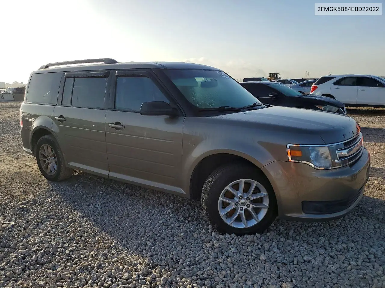 2014 Ford Flex Se VIN: 2FMGK5B84EBD22022 Lot: 61206986