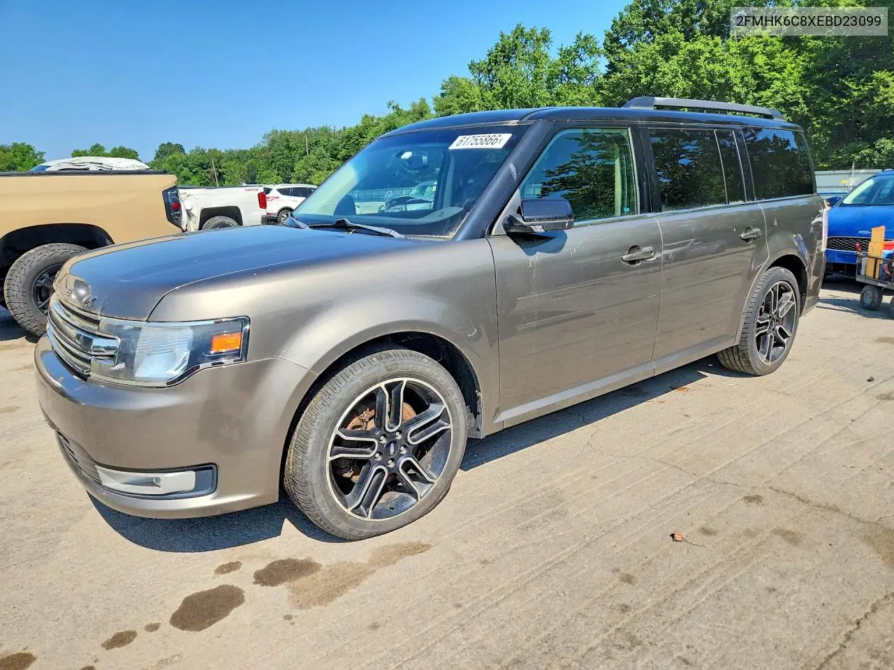 2014 Ford Flex Sel VIN: 2FMHK6C8XEBD23099 Lot: 61755866