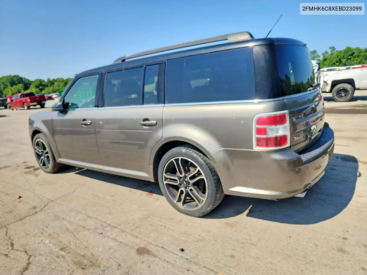 2014 Ford Flex Sel VIN: 2FMHK6C8XEBD23099 Lot: 61755866