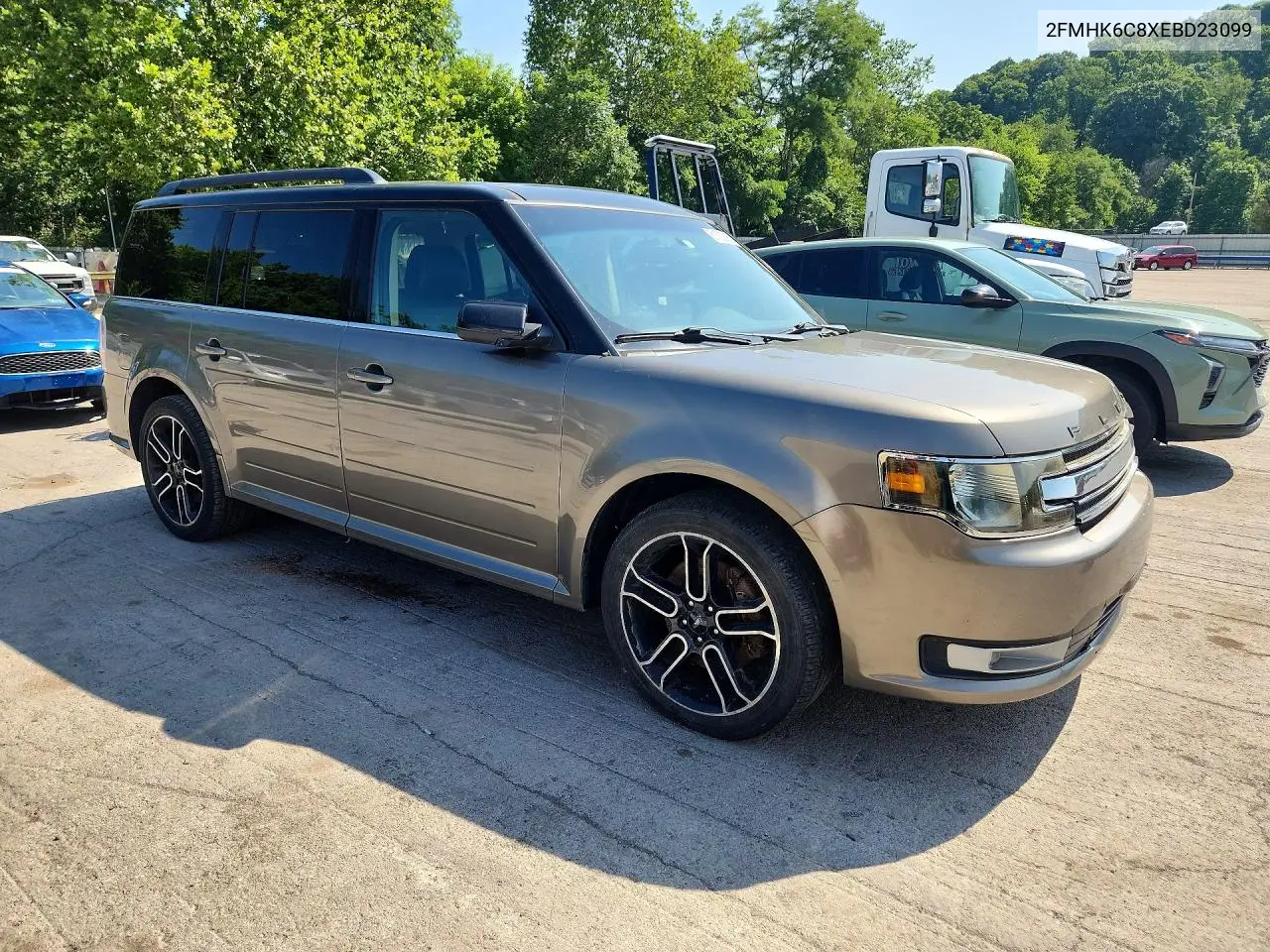 2014 Ford Flex Sel VIN: 2FMHK6C8XEBD23099 Lot: 61755866