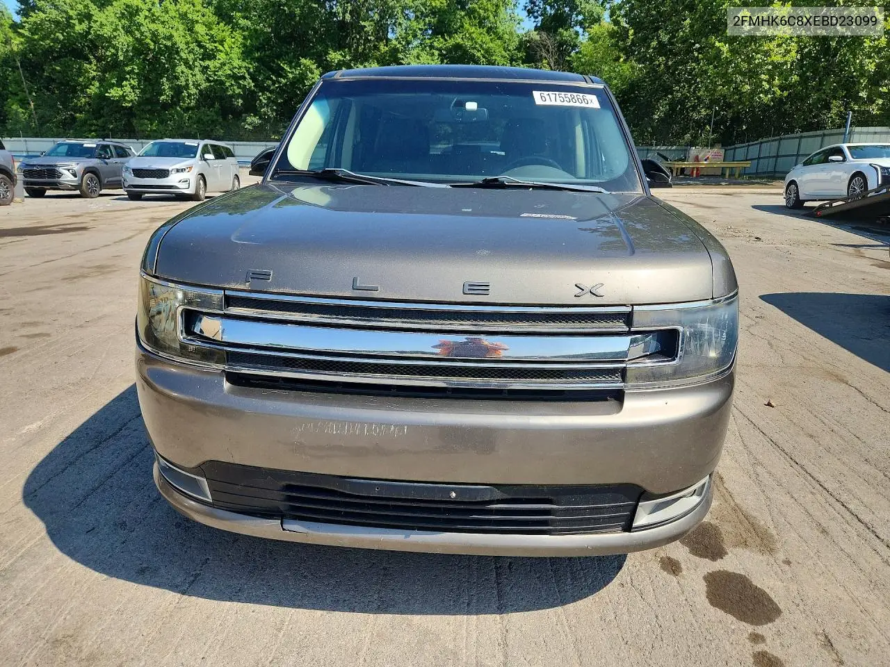 2014 Ford Flex Sel VIN: 2FMHK6C8XEBD23099 Lot: 61755866