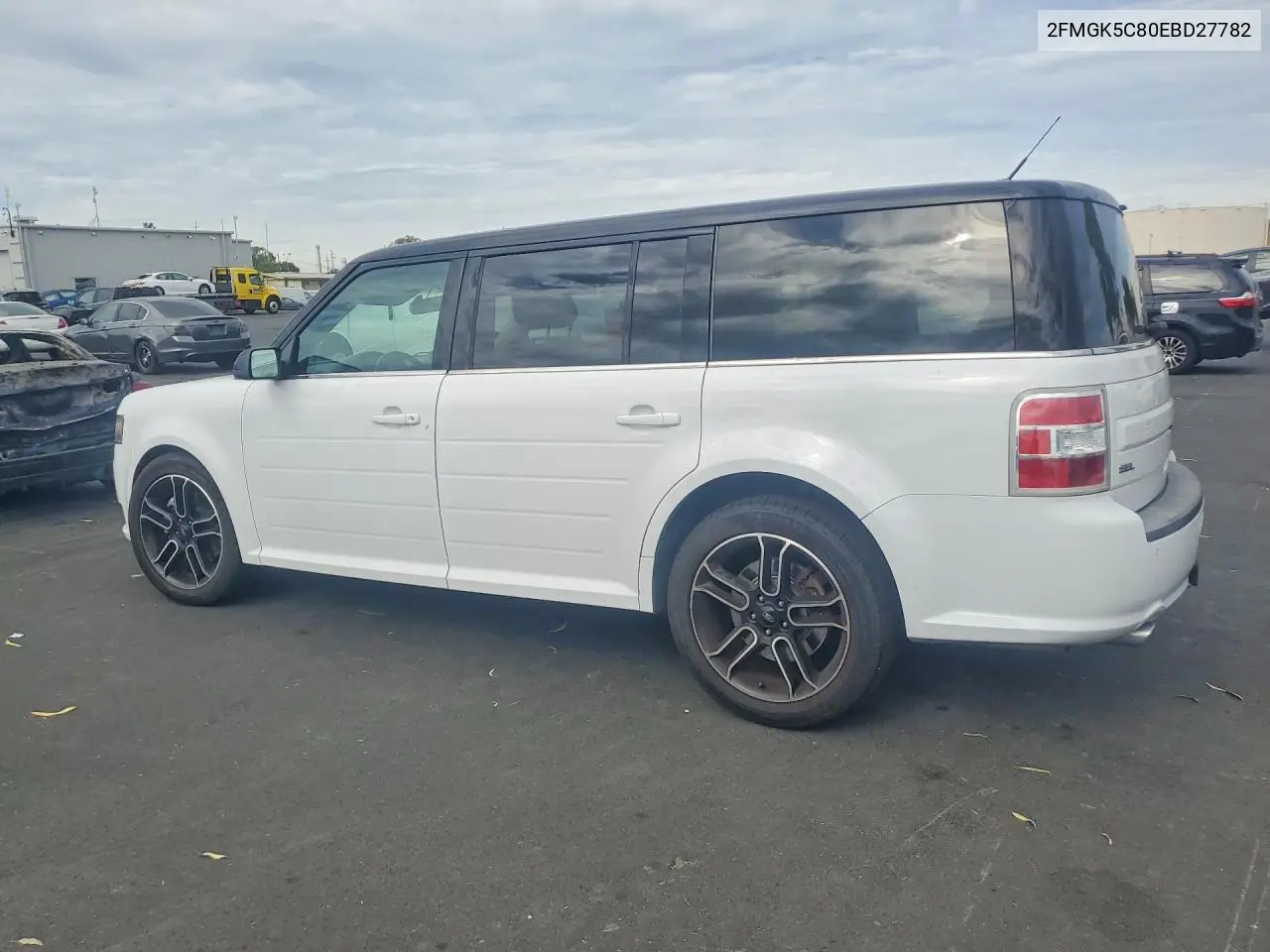 2014 Ford Flex Sel VIN: 2FMGK5C80EBD27782 Lot: 61894176