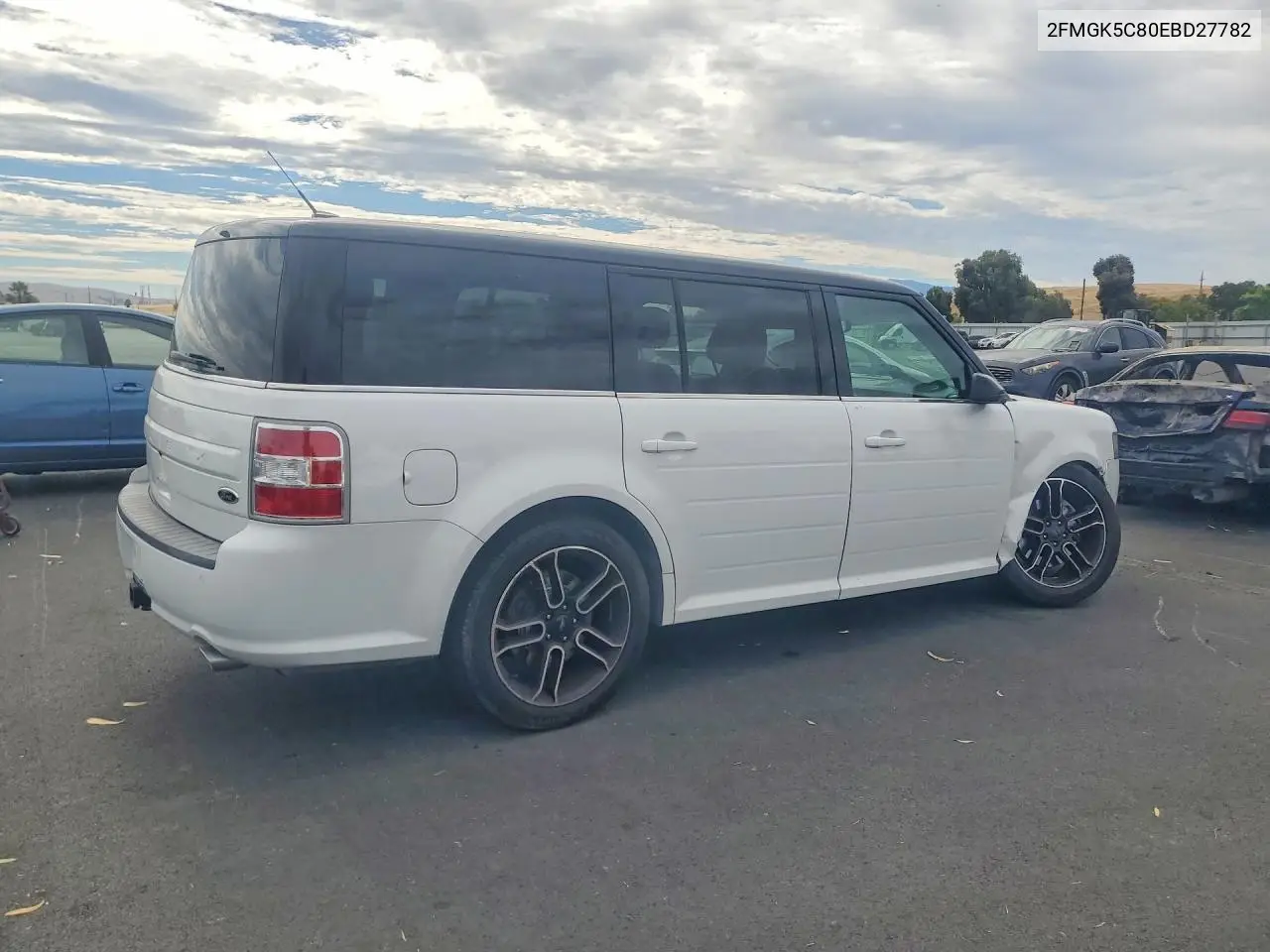 2014 Ford Flex Sel VIN: 2FMGK5C80EBD27782 Lot: 61894176