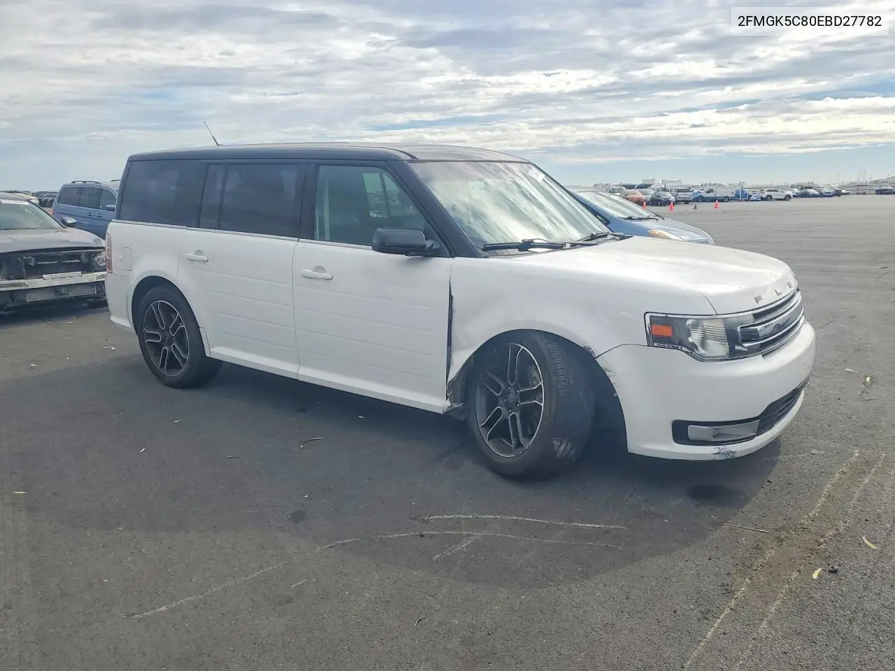 2014 Ford Flex Sel VIN: 2FMGK5C80EBD27782 Lot: 61894176