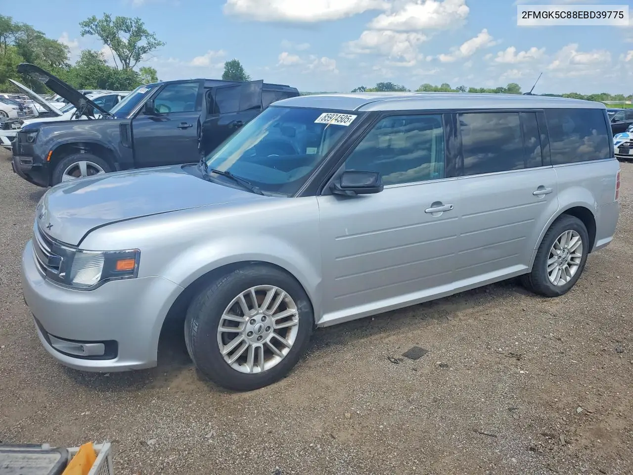 2014 Ford Flex Sel VIN: 2FMGK5C88EBD39775 Lot: 85974505