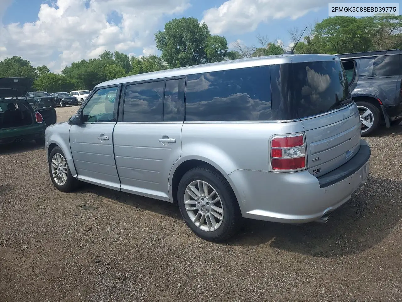 2014 Ford Flex Sel VIN: 2FMGK5C88EBD39775 Lot: 85974505