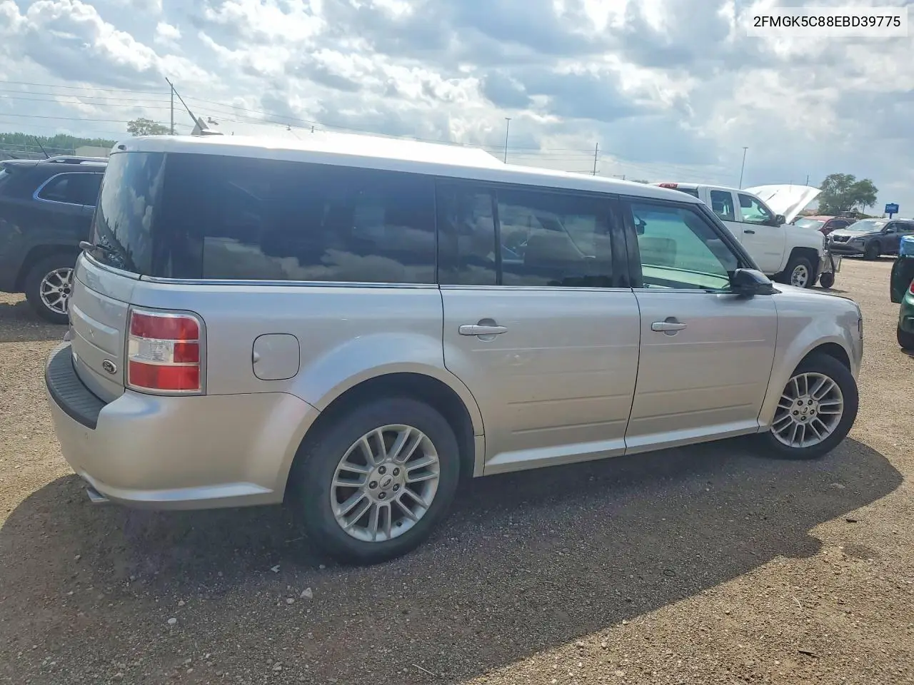 2014 Ford Flex Sel VIN: 2FMGK5C88EBD39775 Lot: 85974505
