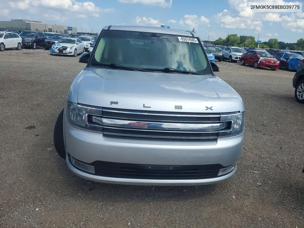 2014 Ford Flex Sel VIN: 2FMGK5C88EBD39775 Lot: 85974505