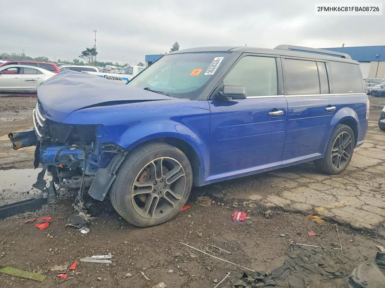 2015 Ford Flex Sel VIN: 2FMHK6C81FBA08726 Lot: 56338336
