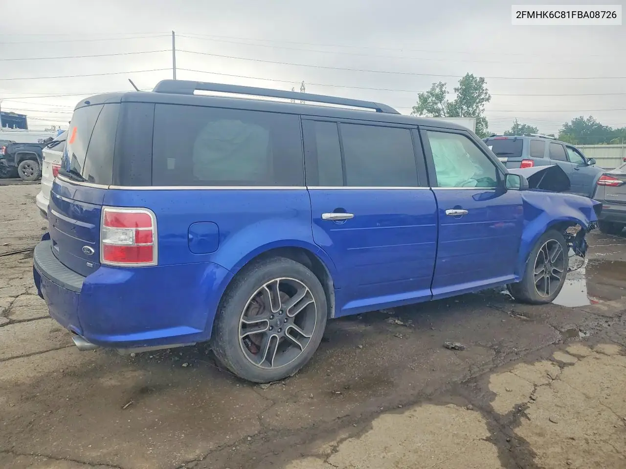 2015 Ford Flex Sel VIN: 2FMHK6C81FBA08726 Lot: 56338336