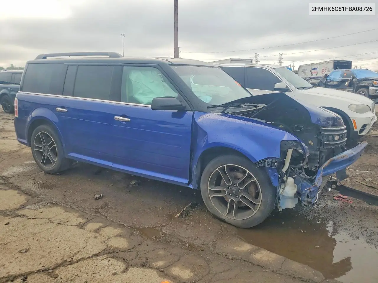 2015 Ford Flex Sel VIN: 2FMHK6C81FBA08726 Lot: 56338336