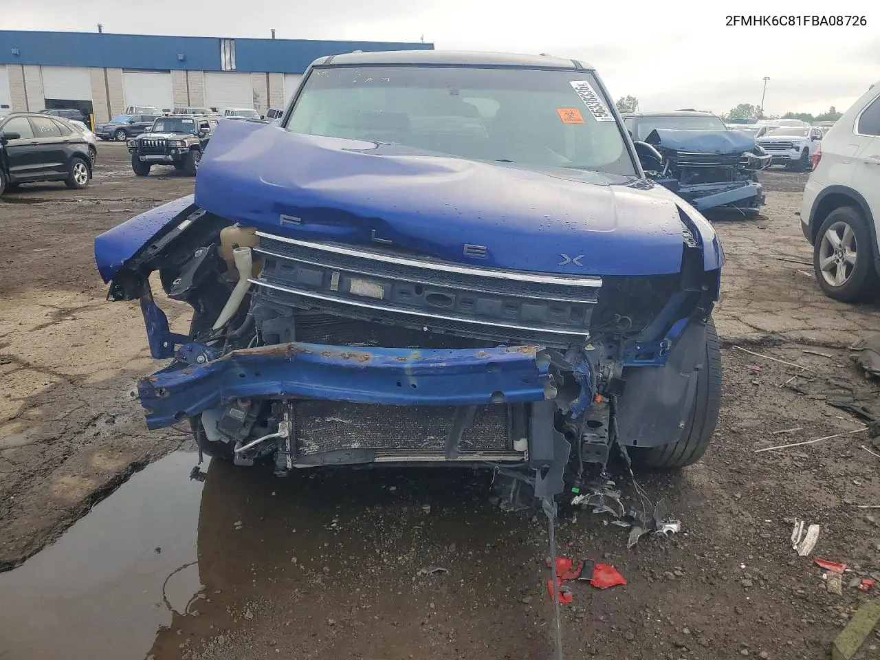 2015 Ford Flex Sel VIN: 2FMHK6C81FBA08726 Lot: 56338336
