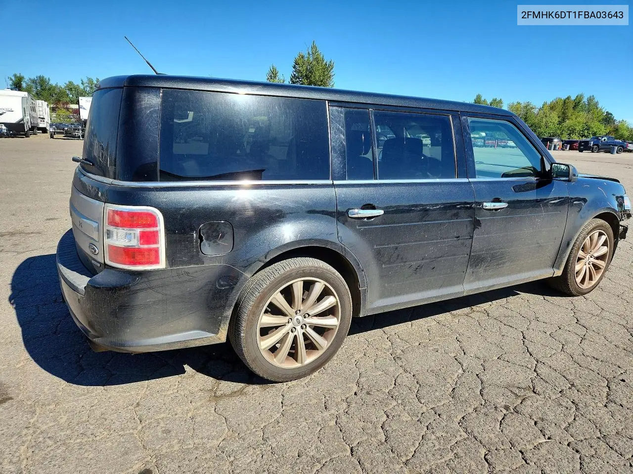 2015 Ford Flex Limited VIN: 2FMHK6DT1FBA03643 Lot: 56535936