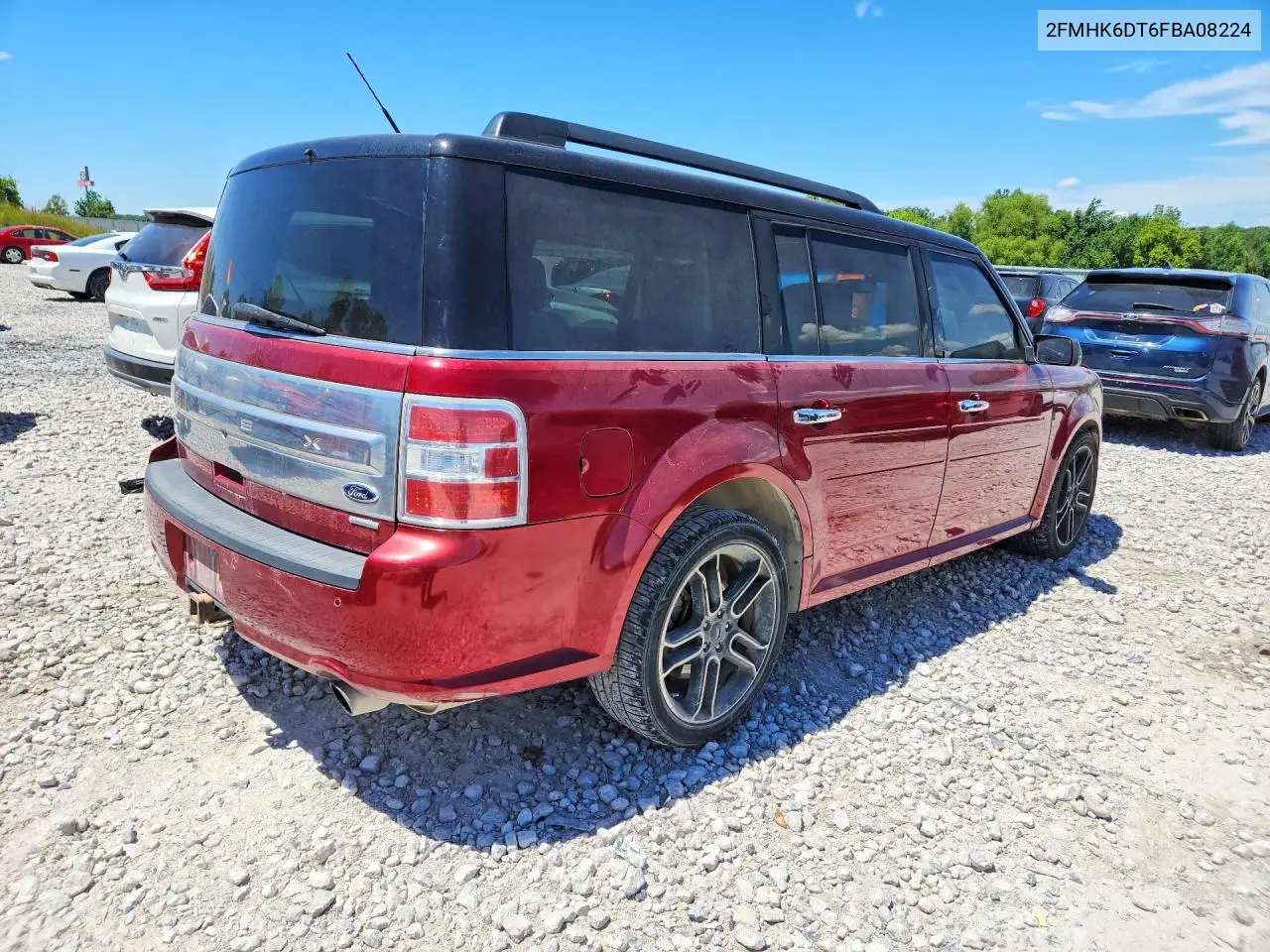 2015 Ford Flex Limited VIN: 2FMHK6DT6FBA08224 Lot: 57900696