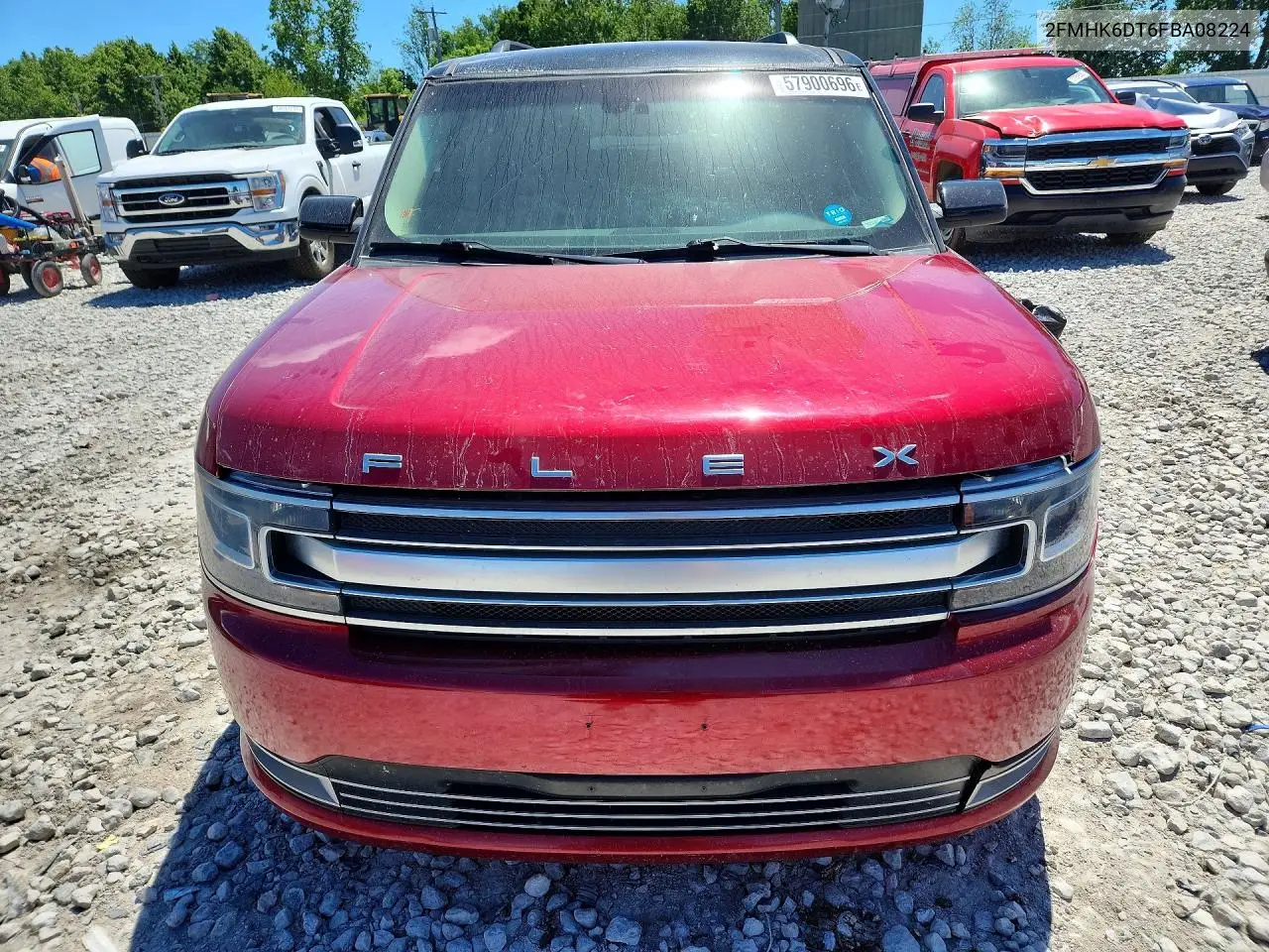 2015 Ford Flex Limited VIN: 2FMHK6DT6FBA08224 Lot: 57900696
