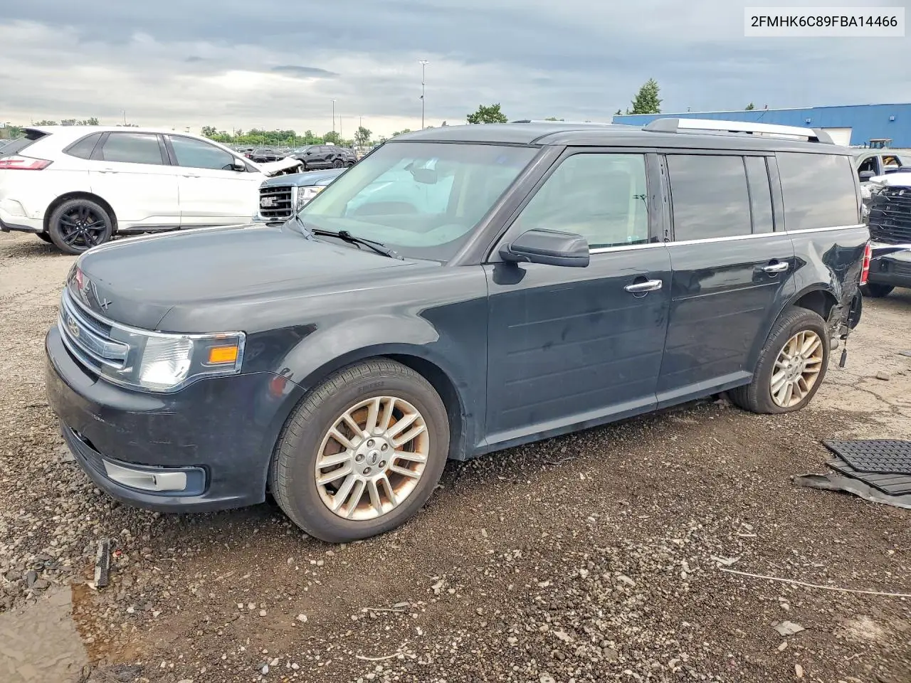 2015 Ford Flex Sel VIN: 2FMHK6C89FBA14466 Lot: 58889956