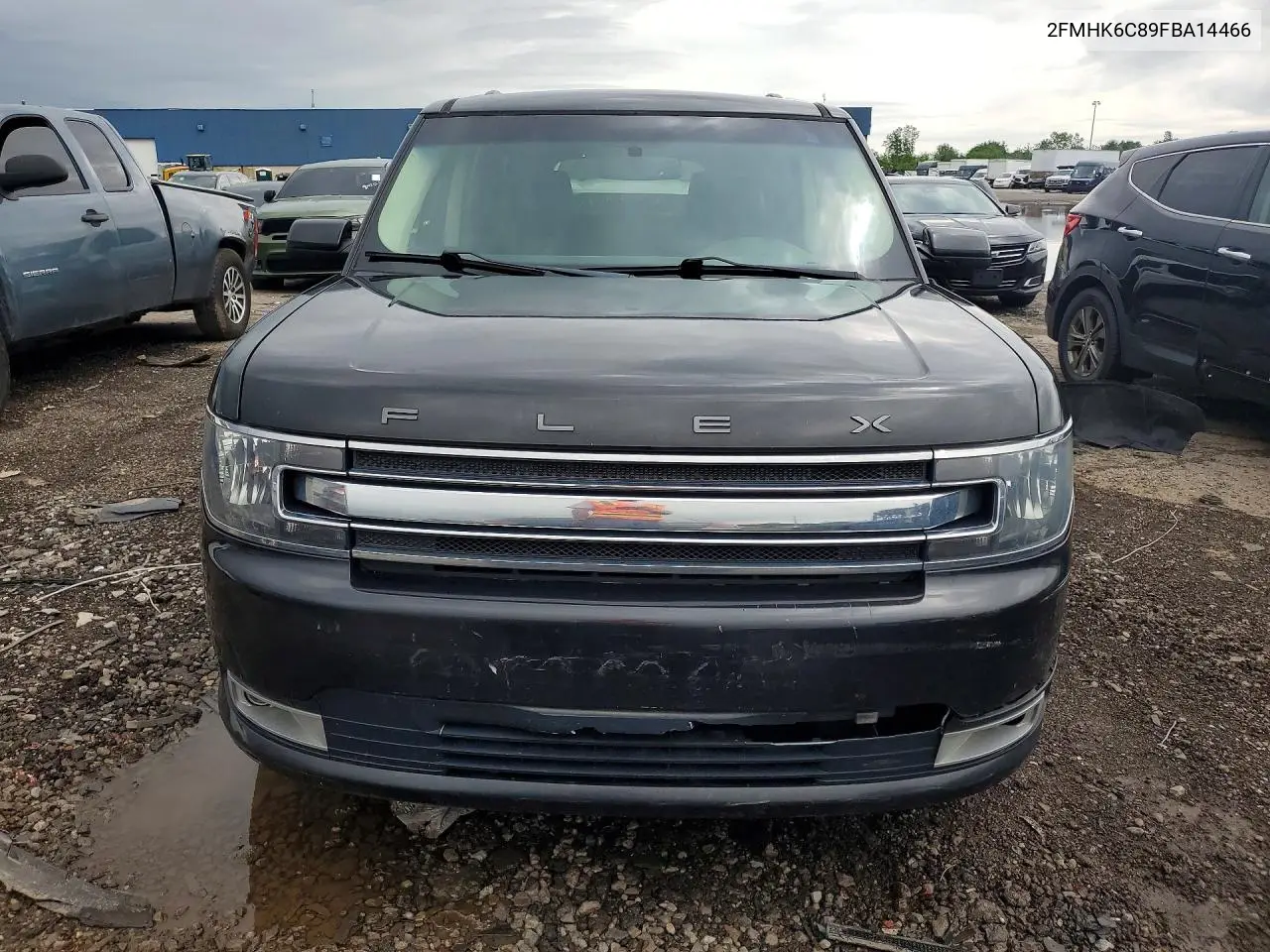 2015 Ford Flex Sel VIN: 2FMHK6C89FBA14466 Lot: 58889956