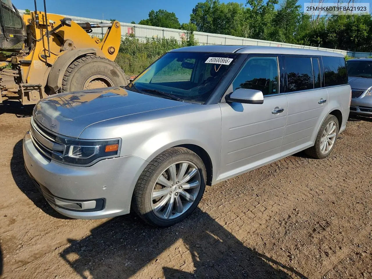 2015 Ford Flex Limited VIN: 2FMHK6DT9FBA21923 Lot: 60680866