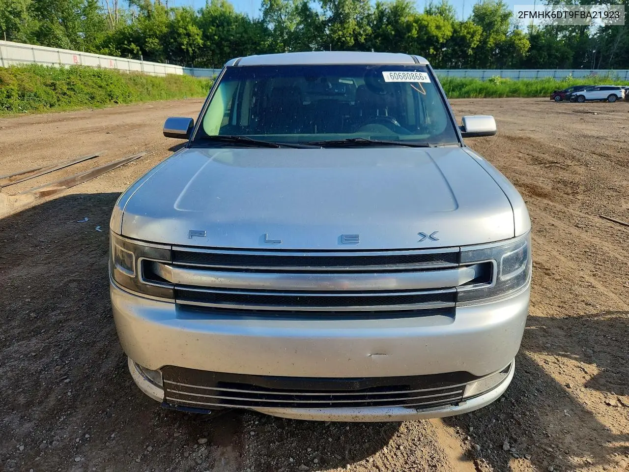 2015 Ford Flex Limited VIN: 2FMHK6DT9FBA21923 Lot: 60680866