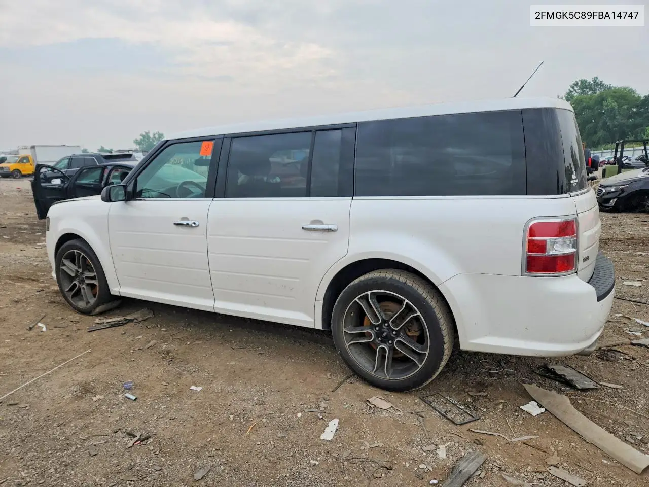 2015 Ford Flex Sel VIN: 2FMGK5C89FBA14747 Lot: 61172266