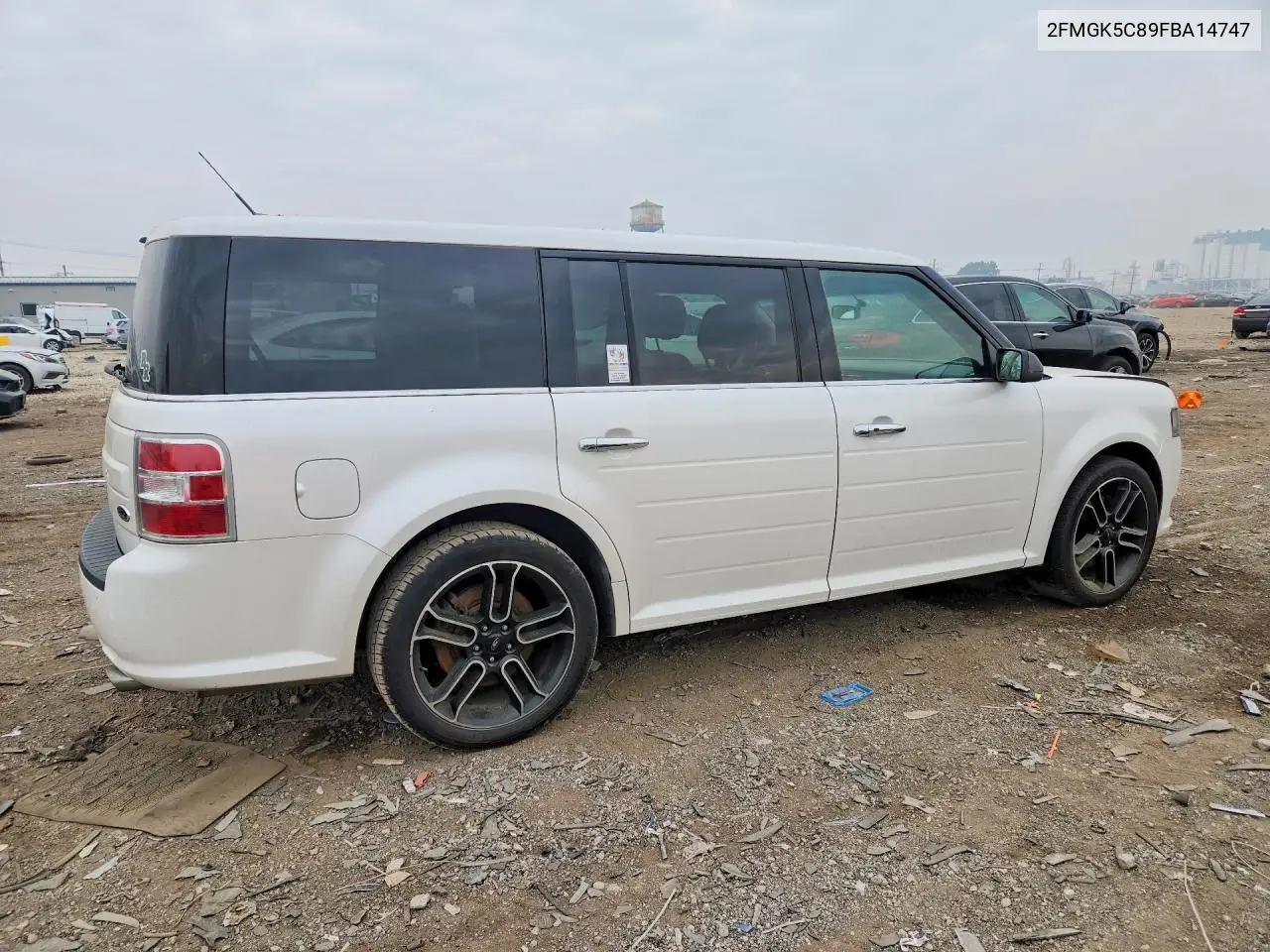 2015 Ford Flex Sel VIN: 2FMGK5C89FBA14747 Lot: 61172266
