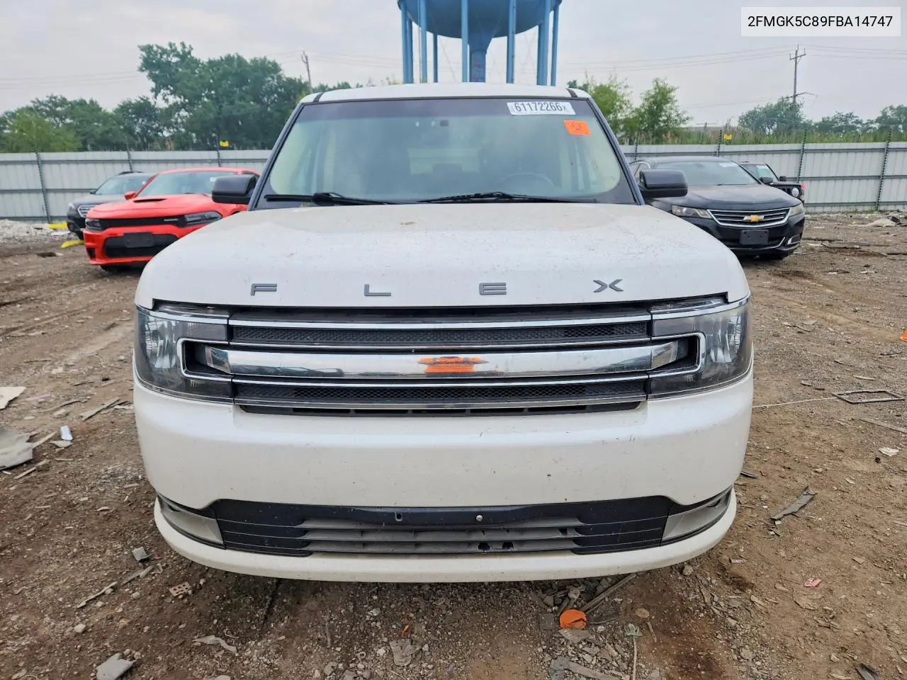 2015 Ford Flex Sel VIN: 2FMGK5C89FBA14747 Lot: 61172266