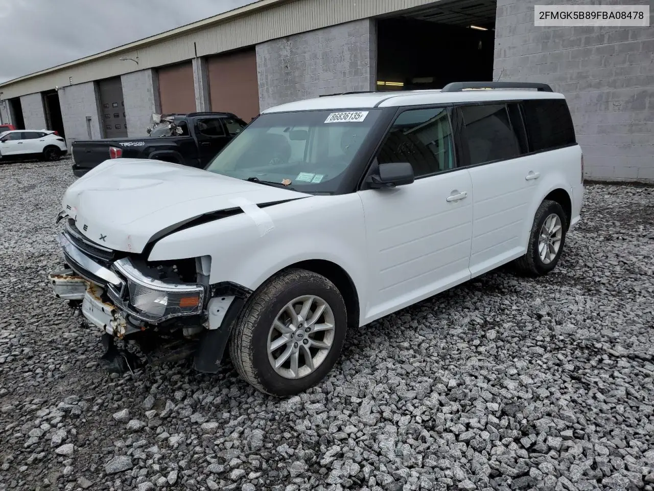 2FMGK5B89FBA08478 2015 Ford Flex Se