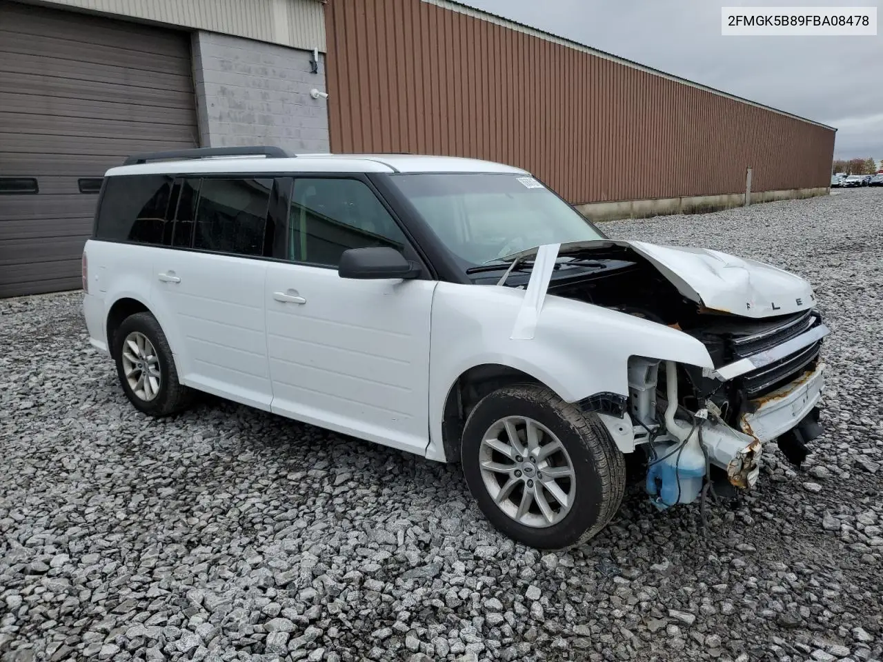 2FMGK5B89FBA08478 2015 Ford Flex Se