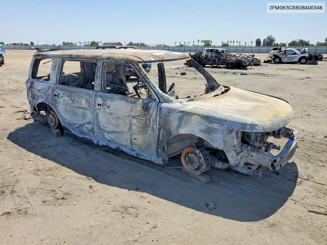 2016 Ford Flex Sel VIN: 2FMGK5C88GBA00548 Lot: 54120796