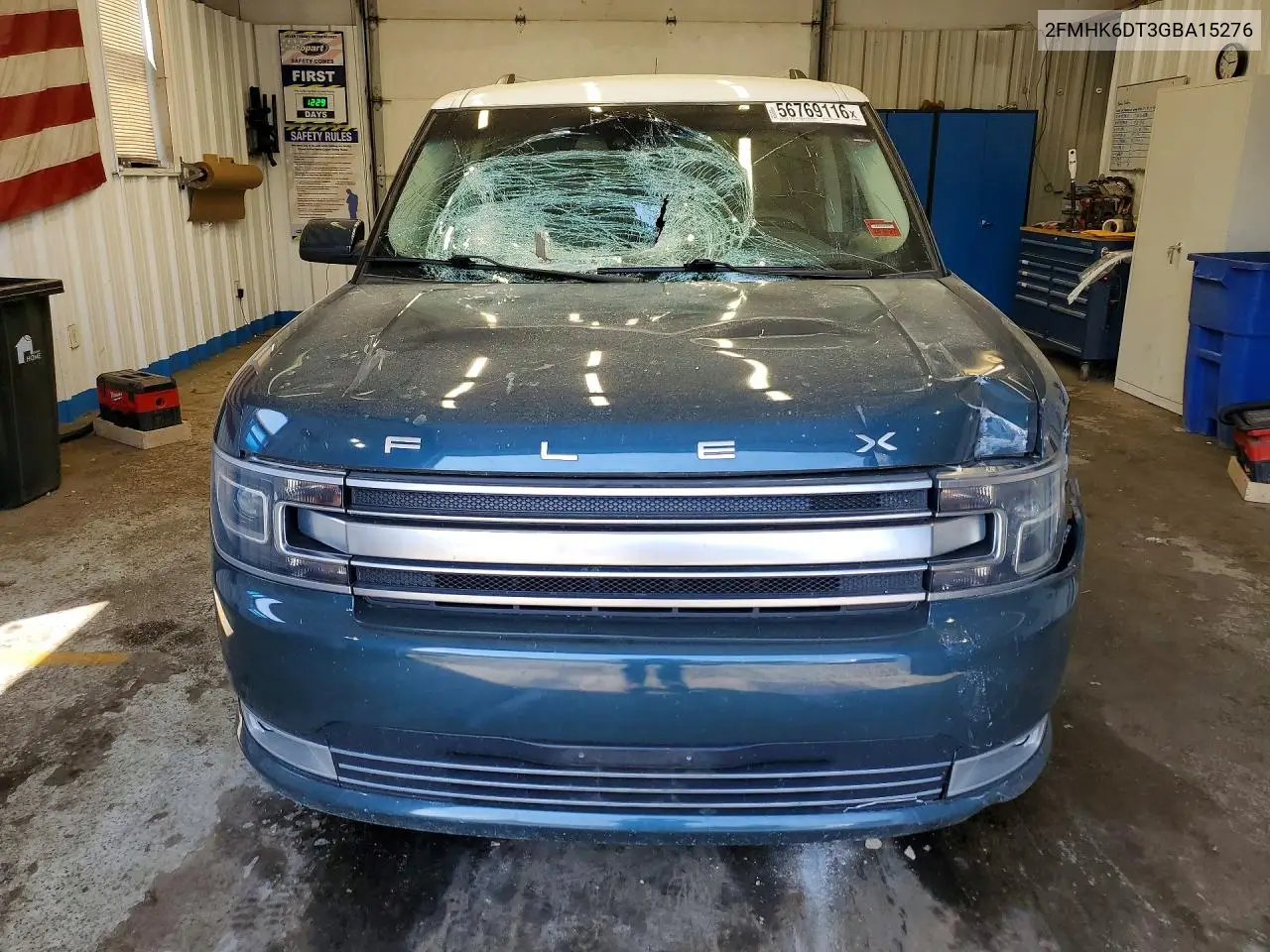 2016 Ford Flex Limited VIN: 2FMHK6DT3GBA15276 Lot: 56769116
