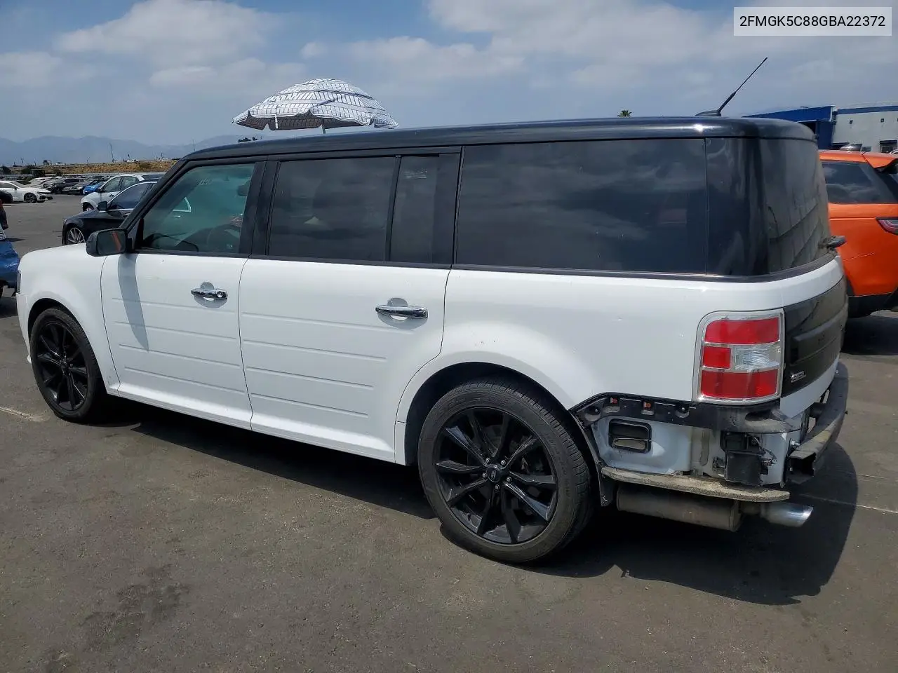 2016 Ford Flex Sel VIN: 2FMGK5C88GBA22372 Lot: 57399266