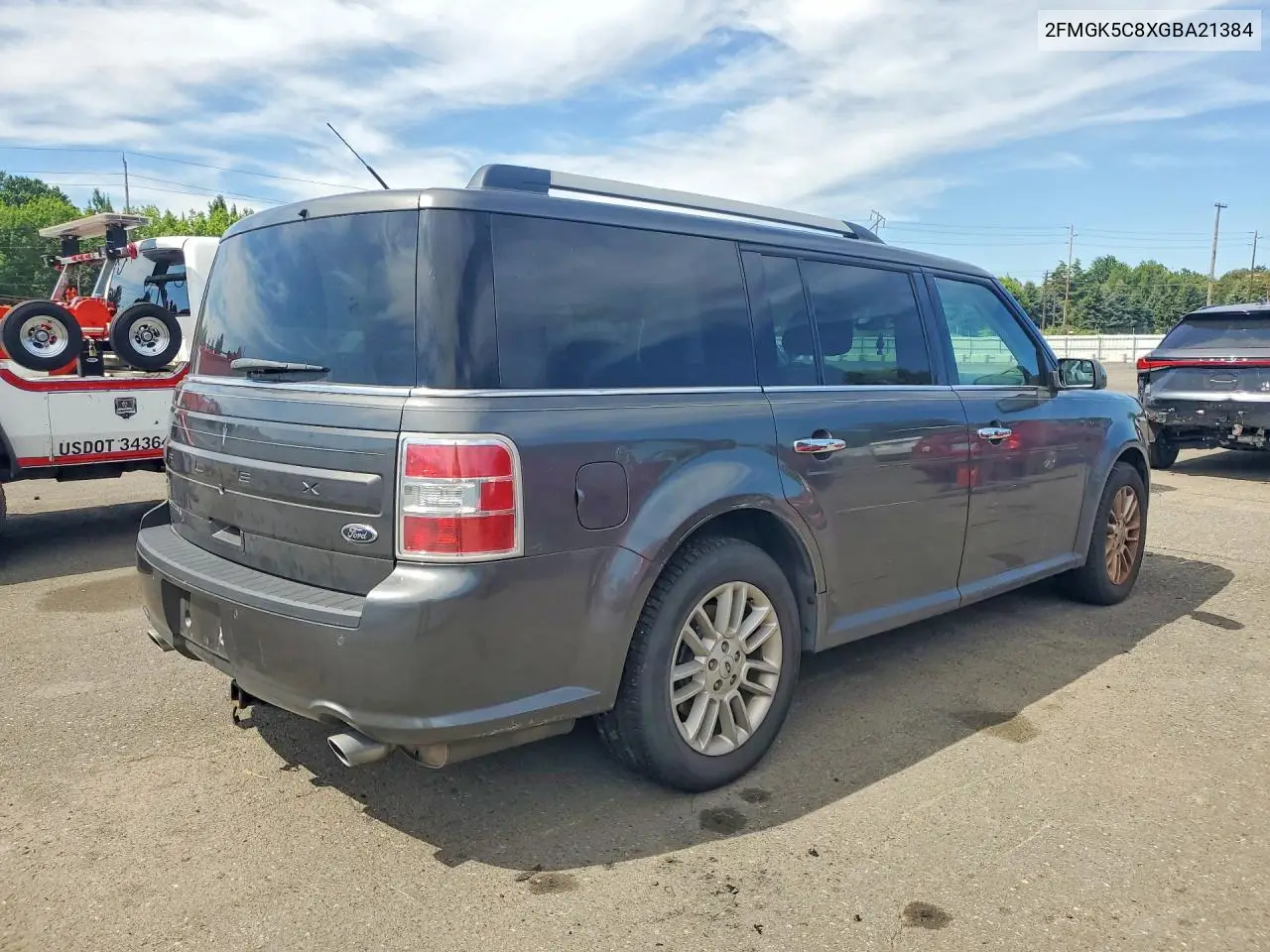 2016 Ford Flex Sel VIN: 2FMGK5C8XGBA21384 Lot: 58828676