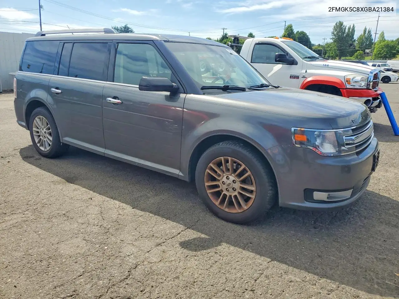 2016 Ford Flex Sel VIN: 2FMGK5C8XGBA21384 Lot: 58828676